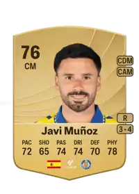 Javi Muñoz Common 76 Overall Rating
