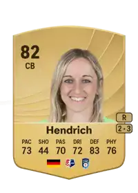 Kathrin Hendrich Common 82 Overall Rating