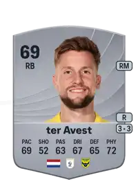 Hidde ter Avest Common 69 Overall Rating