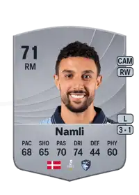 Younes Namli Common 71 Overall Rating