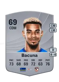 Juninho Bacuna Common 69 Overall Rating