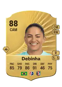 Debinha Rare 88 Overall Rating