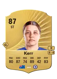 Sam Kerr Rare 87 Overall Rating