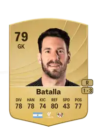 Augusto Batalla Common 79 Overall Rating