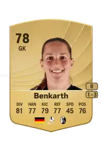 Laura Benkarth Common 78 Overall Rating