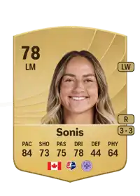 Janine Sonis Common 78 Overall Rating