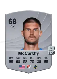 John McCarthy Common 68 Overall Rating