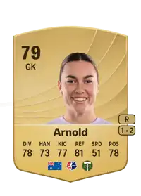 Mackenzie Arnold Common 79 Overall Rating