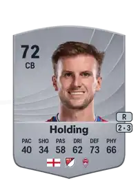 Rob Holding Common 72 Overall Rating