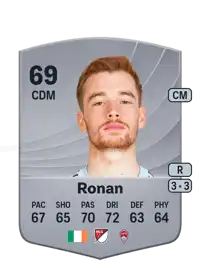 Connor Ronan Common 69 Overall Rating