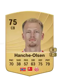 Andreas Hanche-Olsen Common 75 Overall Rating