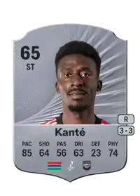 Aboubakary Kanté Rare 65 Overall Rating