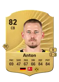 Waldemar Anton Rare 82 Overall Rating
