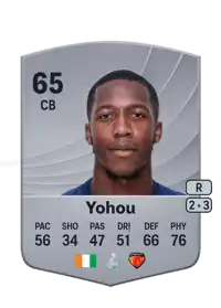 Samuel Yohou Common 65 Overall Rating