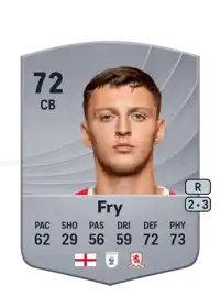 Dael Fry Common 72 Overall Rating