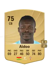 Joseph Aidoo Common 75 Overall Rating