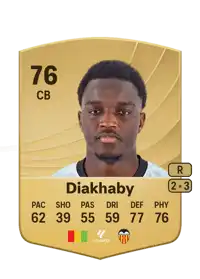Mouctar Diakhaby Common 76 Overall Rating