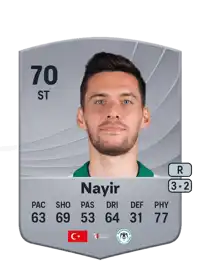 Umut Nayir Common 70 Overall Rating