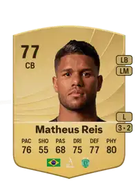 Matheus Reis Common 77 Overall Rating