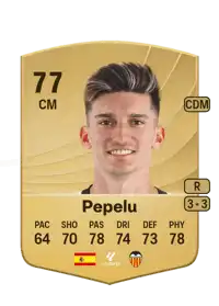 Pepelu Common 77 Overall Rating