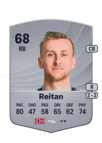 Erlend Dahl Reitan Common 68 Overall Rating