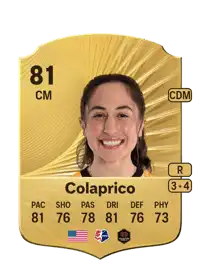 Danielle Colaprico Rare 81 Overall Rating
