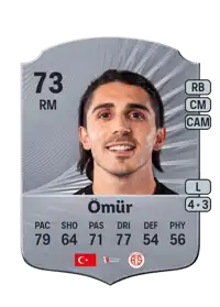 Abdülkadir Ömür Rare 73 Overall Rating