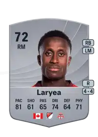 Richie Laryea Common 72 Overall Rating
