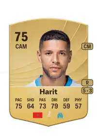 Amine Harit Common 75 Overall Rating