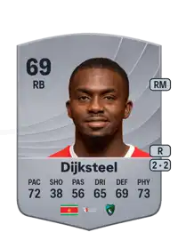 Anfernee Dijksteel Common 69 Overall Rating
