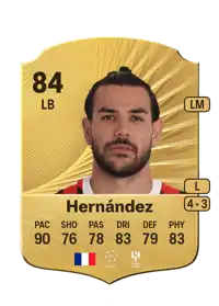 Theo Hernández Rare 84 Overall Rating