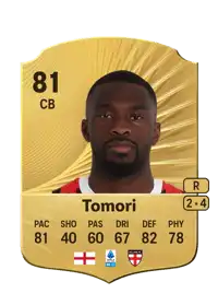 Fikayo Tomori Rare 81 Overall Rating