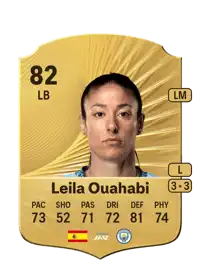 Leila Ouahabi Rare 82 Overall Rating