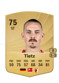 Phillip Tietz Common 75 Overall Rating