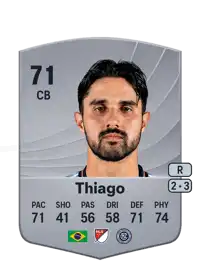 Thiago Common 71 Overall Rating