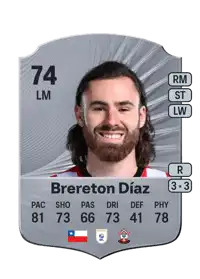 Ben Brereton Díaz Rare 74 Overall Rating