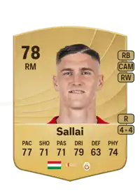 Roland Sallai Common 78 Overall Rating