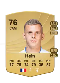 Gauthier Hein Common 76 Overall Rating