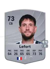 Jordan Lefort Common 73 Overall Rating