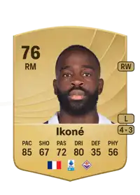 Jonathan Ikoné Common 76 Overall Rating