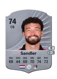 Philippe Sandler Rare 74 Overall Rating