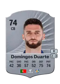Domingos Duarte Rare 74 Overall Rating