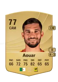 Houssem Aouar Common 77 Overall Rating