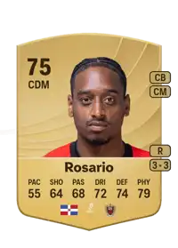 Pablo Rosario Common 75 Overall Rating