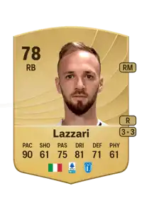 Manuel Lazzari Common 78 Overall Rating