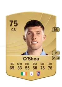 Dara O'Shea Common 75 Overall Rating
