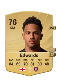 Marcus Edwards Common 76 Overall Rating