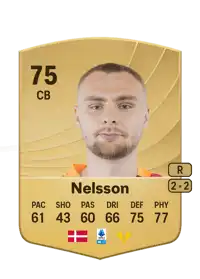 Victor Nelsson Common 75 Overall Rating
