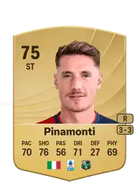 Andrea Pinamonti Common 75 Overall Rating