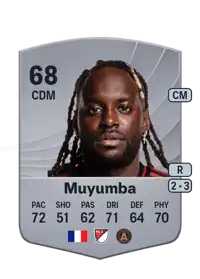 Tristan Muyumba Common 68 Overall Rating